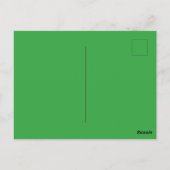 Groovy Retro Blumenkolorvoller 60er 70er Vielen Da Postkarte (Rückseite)