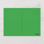 Groovy Retro Blumenkolorvoller 60er 70er Vielen Da Postkarte (Rückseite)