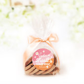 Groovy Retro Brautparty Hippie Favor Runder Aufkleber