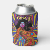 Groovy Retro Can Cooler Dosenkühler (Kanne Vorderseite)