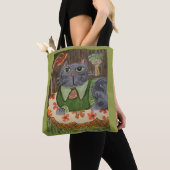 Groovy Retro Cat Folk Tasche (Von Nahem)