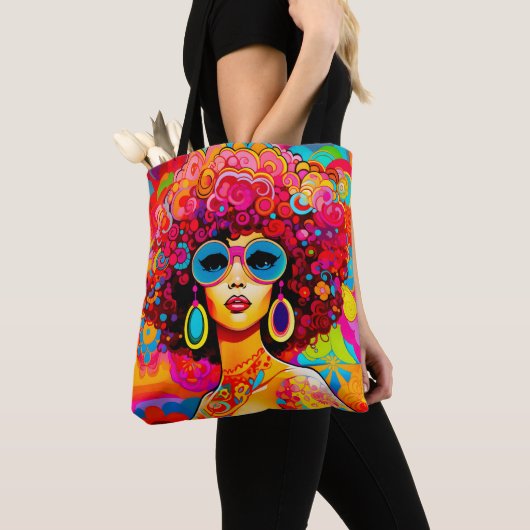 Groovy Retro Chic Pop Tasche (Von Nahem)