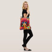 Groovy Retro Chic Pop Tasche (Am Model)