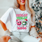 Groovy Retro Christmas Disco T - Shirt