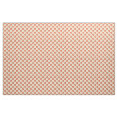 Groovy Retro Christmas Red Blue Star Pattern Stoff (Yard (91,4 cm))