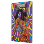 Groovy Retro Clipboard Klemmbrett (Links)