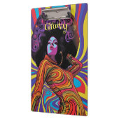 Groovy Retro Clipboard Klemmbrett (Links)