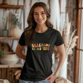 Groovy Retro Coach ist meine Vibe, Coach T-Shirt