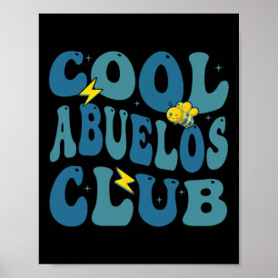 Groovy Retro Cool Abuelos Club Parco Civico-Ciani Poster