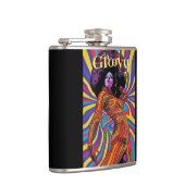 Groovy Retro Flask Flachmann (Rechts)