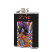 Groovy Retro Flask Flachmann (Links)