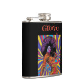 Groovy Retro Flask Flachmann (Rechts)