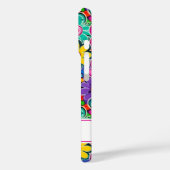 Groovy Retro Floral Personalisiert Case-Mate iPhone Hülle (Rückseite / Links)