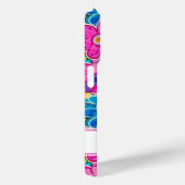 Groovy Retro Floral Personalized Case-Mate iPhone Hülle (Rückseite / Rechts)