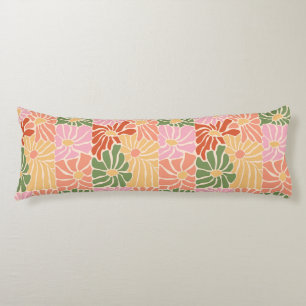 Groovy Retro Floral  Seitenschläferkissen
