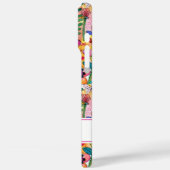 Groovy Retro Flower Power Personalisiert Case-Mate iPhone Hülle (Rückseite / Links)