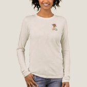 Groovy Retro Flower Women’s Bella+Canvas Tshirt (Vorderseite)