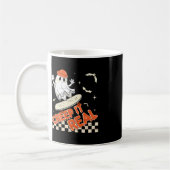 Groovy Retro Ghost Halloween Creep It Real Boys Sk Kaffeetasse (Links)