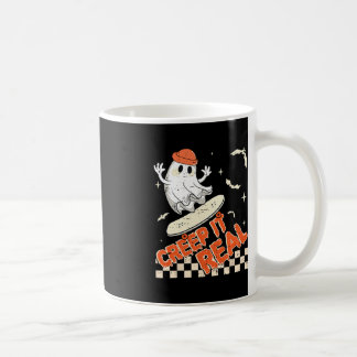 Groovy Retro Ghost Halloween Creep It Real Boys Sk Kaffeetasse