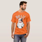 Groovy Retro Halloween "Heilige Kuh" T-Shirt (Vorne ganz)