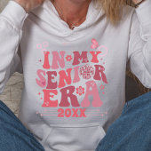 Groovy Retro High School Senior Ära Name Datum Hoodie