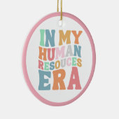 Groovy Retro Human Resources Erbe Berufliches Gesc Keramik Ornament (Rechts)