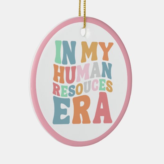 Groovy Retro Human Resources Erbe Berufliches Gesc Keramik Ornament (Rechts)