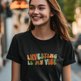 Groovy Retro Investment ist meine Vision, Investor T-Shirt