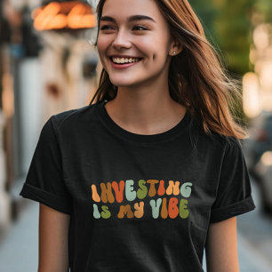 Groovy Retro Investment ist meine Vision, Investor T-Shirt