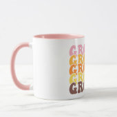 Groovy Retro-Kaffeetasse Tasse (Links)
