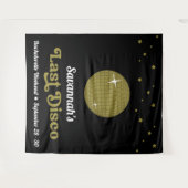 Groovy Retro Last Disco Bridge Junggeselinnen-Absc Wandteppich (Vorderseite (Horizontal))