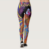 Groovy Retro Leggings (Rückseite)