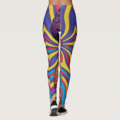 Groovy Retro Leggings (Rückseite)