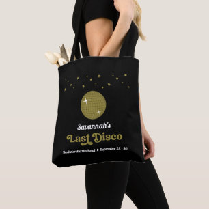 Groovy Retro Letzte Disco Braut Junggesellinnenabs Tasche
