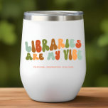 Groovy Retro Libraries sind meine Vibe, buchen Sie<br><div class="desc">Geschenke diesen 'Bibliotheken My Vibe'-Schuster dem Bibliothekar oder Leser in deinem Leben.</div>