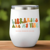 Groovy Retro Libraries sind meine Vibe, buchen Sie