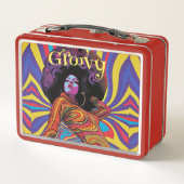 Groovy Retro Lunch Box (Rückseite)