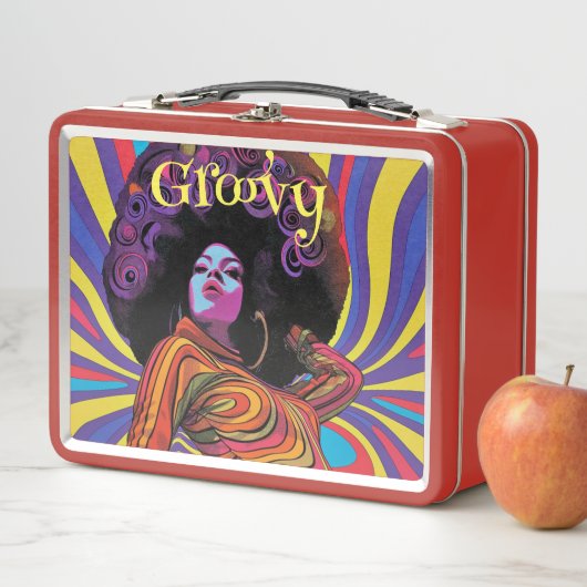 Groovy Retro Lunch Box (Beispiel)