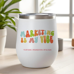 Groovy Retro Marketing ist meine Vibes, Kommunikat