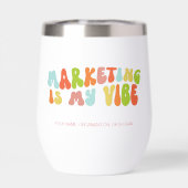 Groovy Retro Marketing ist My Vibe, Communications (Rückseite)