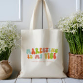 Groovy Retro Marketing ist My Vibe, Communications Tragetasche