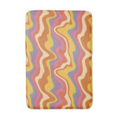 Groovy Retro Muster Badematte (Vorderseite Vertikal)
