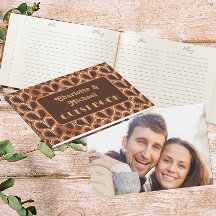 Groovy Retro Muster der 70er Jahre | Hochzeit von 