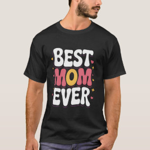 Groovy Retro Muttertag 2025 u2013 Beste Mutter T-Shirt