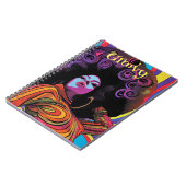 Groovy Retro-Notebook Notizblock (Linke Seite)