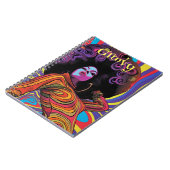 Groovy Retro-Notebook Notizblock (Linke Seite)