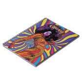 Groovy Retro-Notebook Notizblock (Linke Seite)