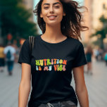 Groovy Retro Nutrition ist meine Vibe, Ernährungsb T-Shirt<br><div class="desc">Groovy "Ernährung ist mein Leben" T - Shirt. Es ist ein fantastisches Geschenk für Ernährungswissenschaftler.</div>