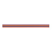 Groovy Retro Rainbow Ribbon Ripsband (Vorderseite)