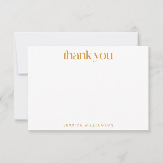 Groovy Retro Rosa Gelbweibes Brautparty Dankeskarte (Vorderseite)